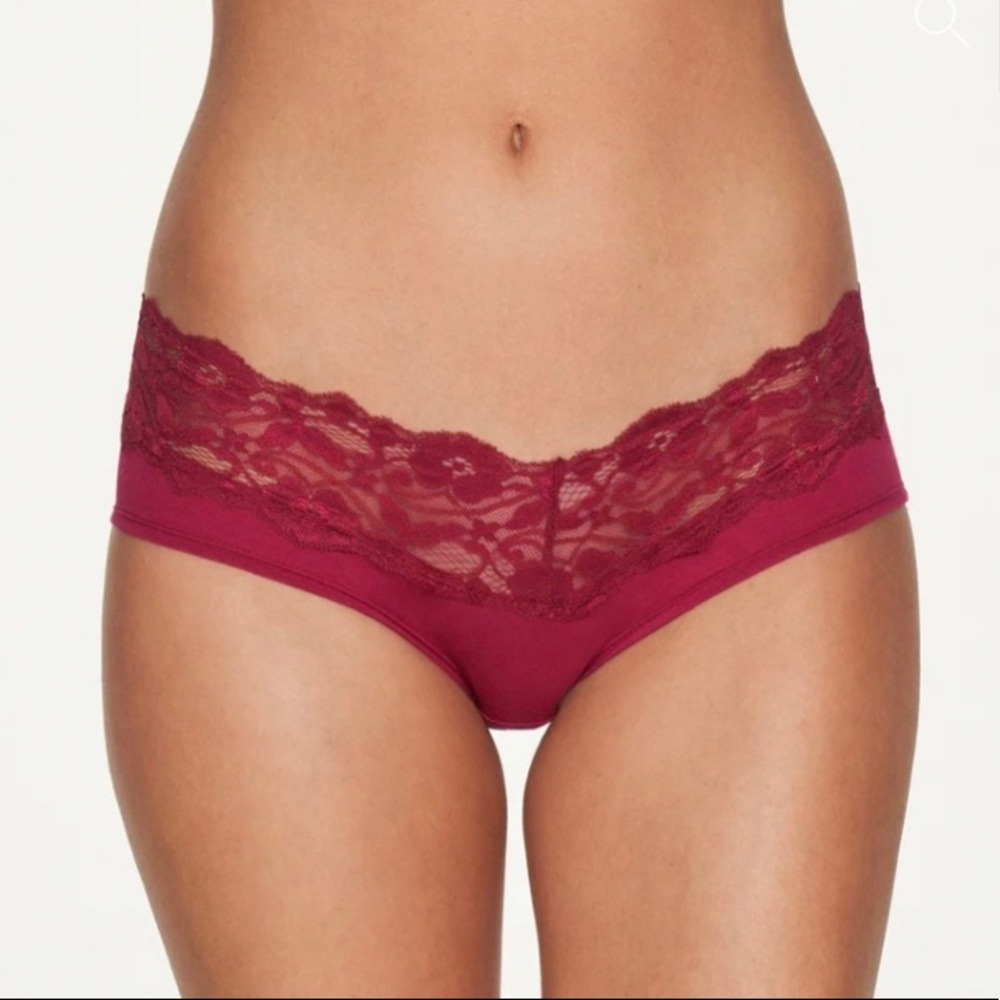 Fredricks of Hollywood Bridget Cotton Boyshorts  Red